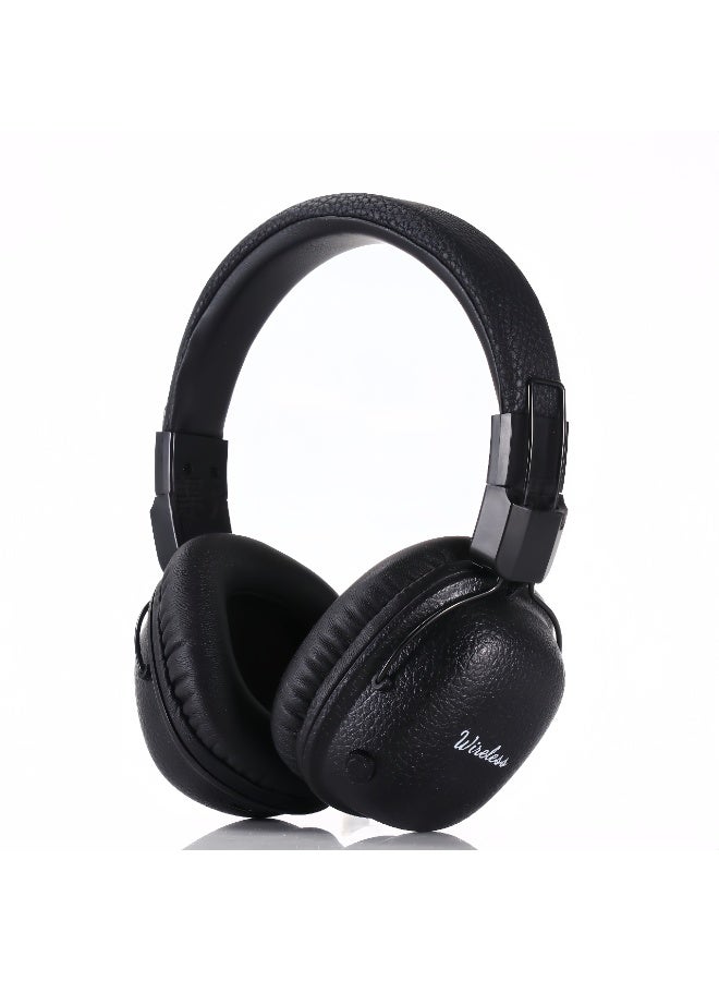 Retro-style Bluetooth Headphones with Microphone and Active Noise Cancellation | Over 30 Hours of Wireless Gaming Time | Lightweight and Foldable Travel Design - Image 1